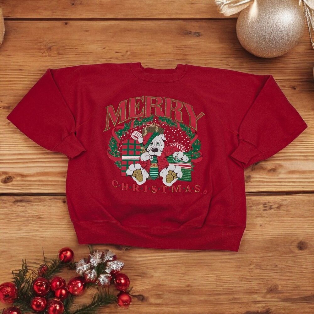Ugly‎ Christmas Sweatshirt Holiday Dog Sweater Festive